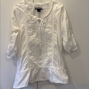 “Calvin Klein Jeans” peasant tunic